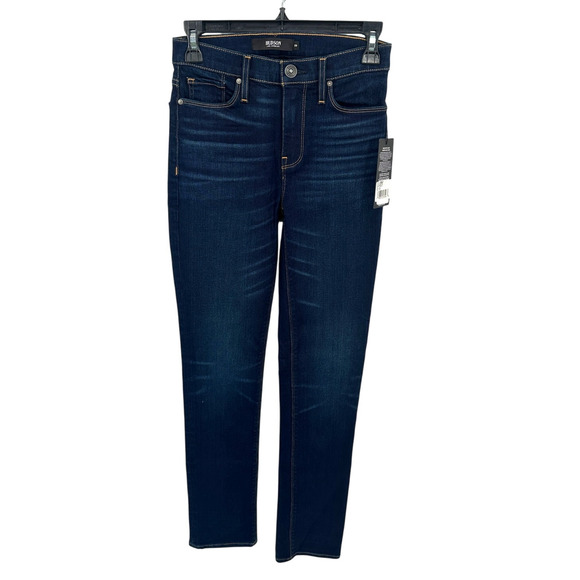 HUDSON JEANS NWT Nico Mid-Rise Straight Fit Denim Jean in Requiem Wash / 25 - Picture 6 of 15
